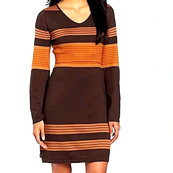 PrAna Bell Sleeve Sweater Dress Casual - Picture 1 of 6